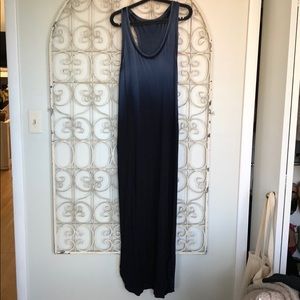 Blue Ombré Maxi Dress